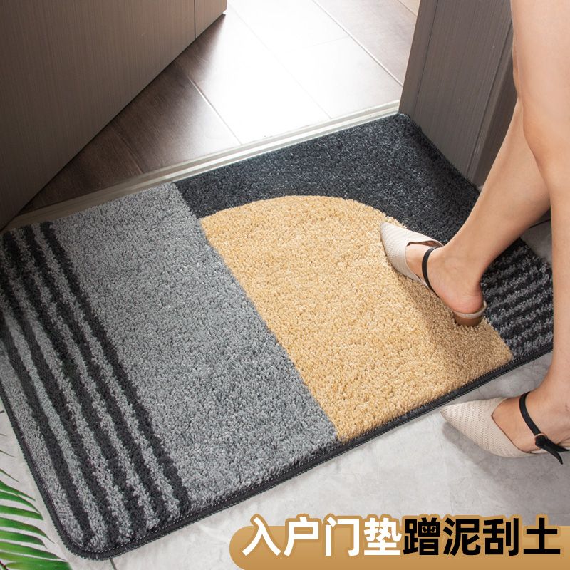 キッチンやバスルームにぴったりの防滑マット 吸水性抜群の入戸用マットで快適生活