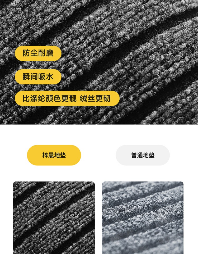 キッチン用防水マット新登場滑り止めで吸水性抜群お手入れ簡単なマット