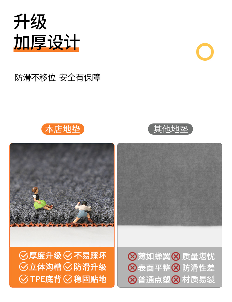 キッチンで活躍する防滑マット 汚れに強く洗える便利アイテム
