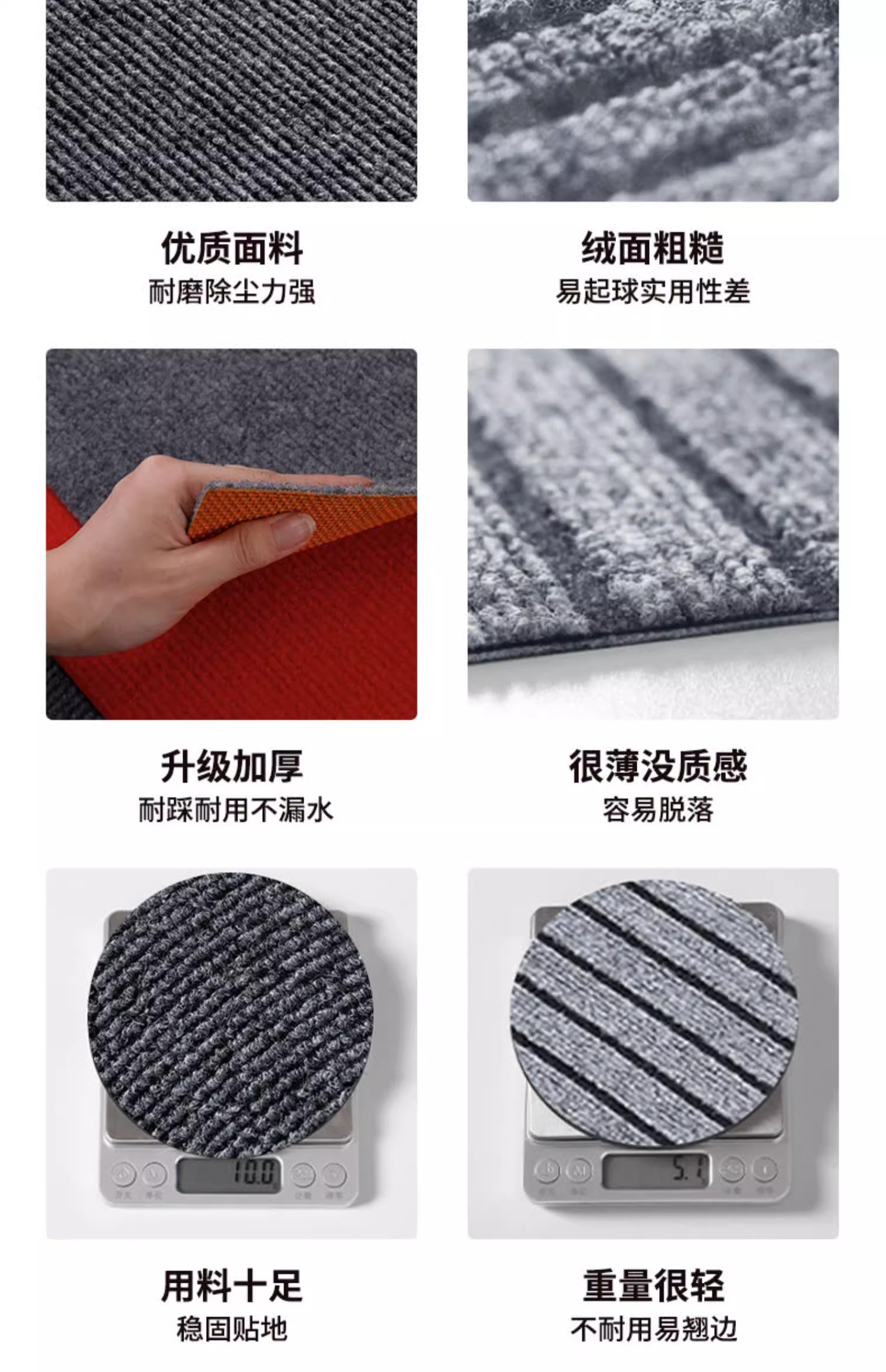 キッチン用防滑マット 撥水加工で油汚れも安心 お手入れ簡単なカスタムマット