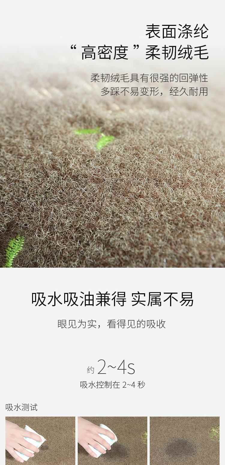 キッチンの滑り止めマットで安全な空間を実現するおしゃれなデザインの玄関マット