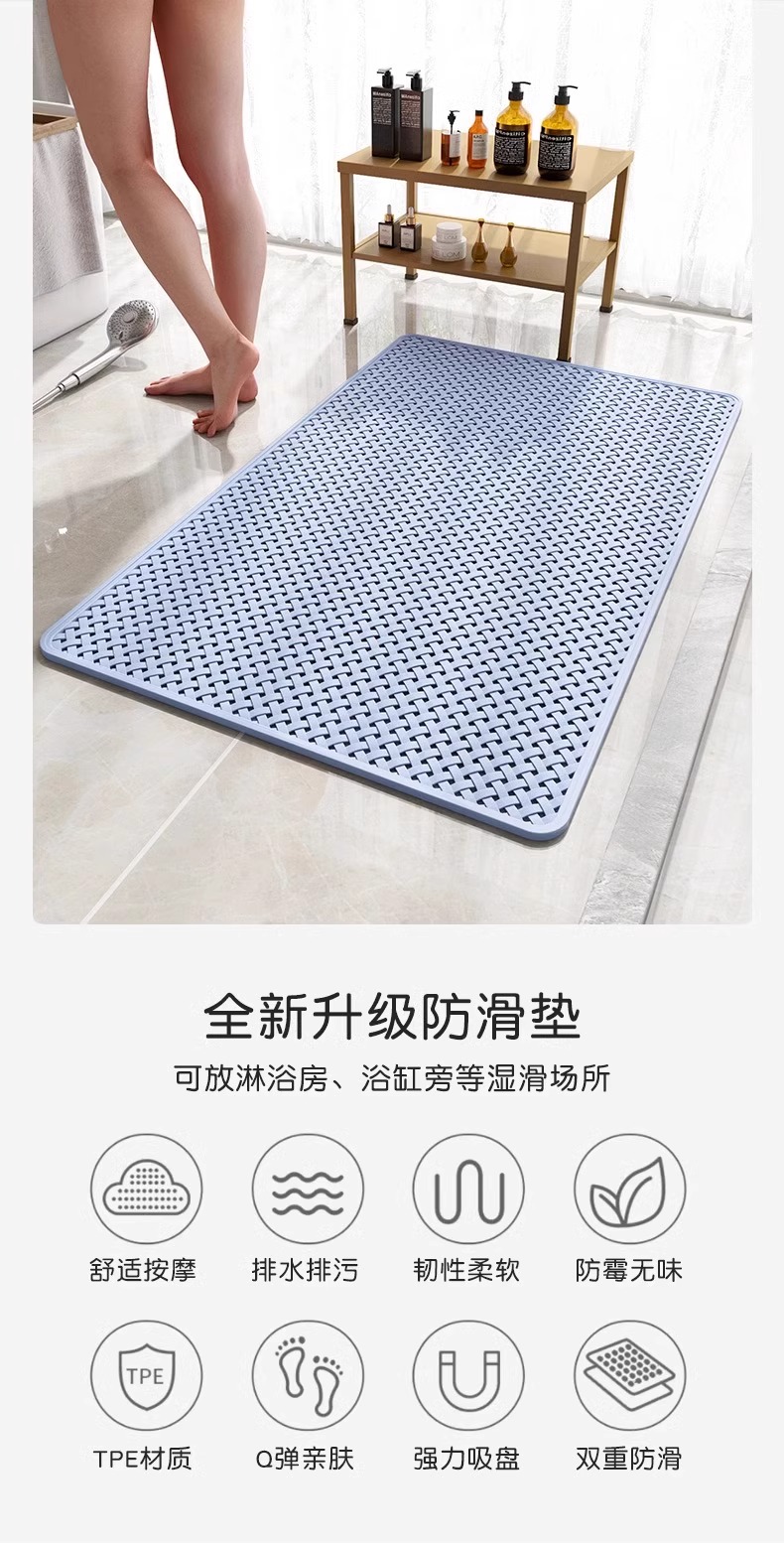 キッチンで使える防滑マット 浴室やトイレでも安心の防水設計 新年の新しい地面に最適