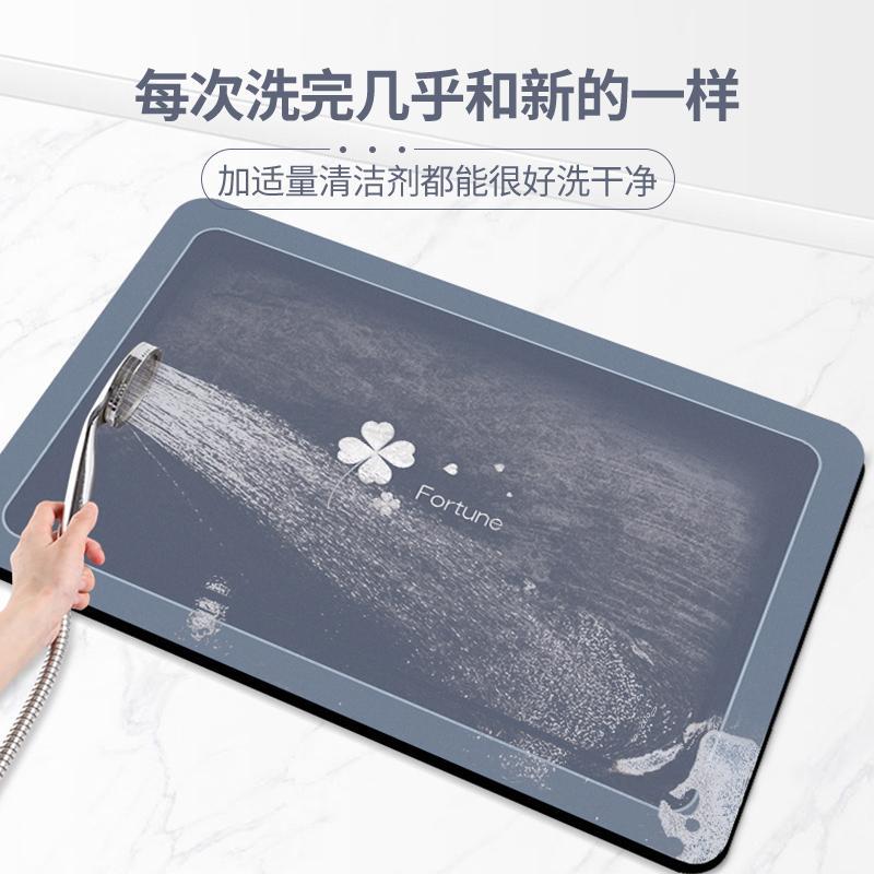 高級吸水マットキッチン用防滑速乾マットおしゃれな玄関マット