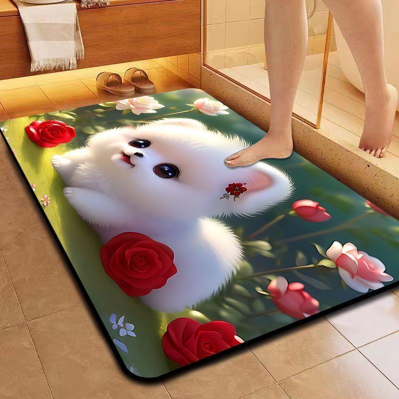 高級吸水防滑キッチンマット速乾タイプ浴室用マット
