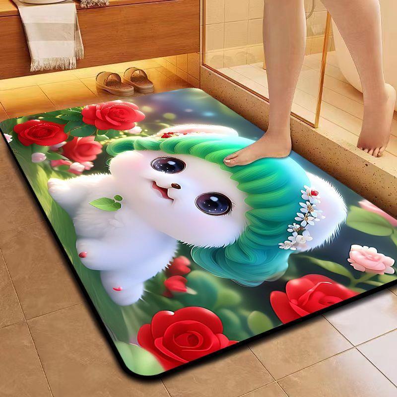 高級吸水防滑キッチンマット速乾タイプ浴室用マット