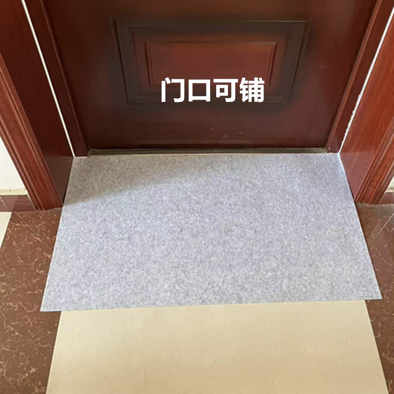 キッチン用防油防滑マット水分吸収で清潔感アップおしゃれな玄関マット