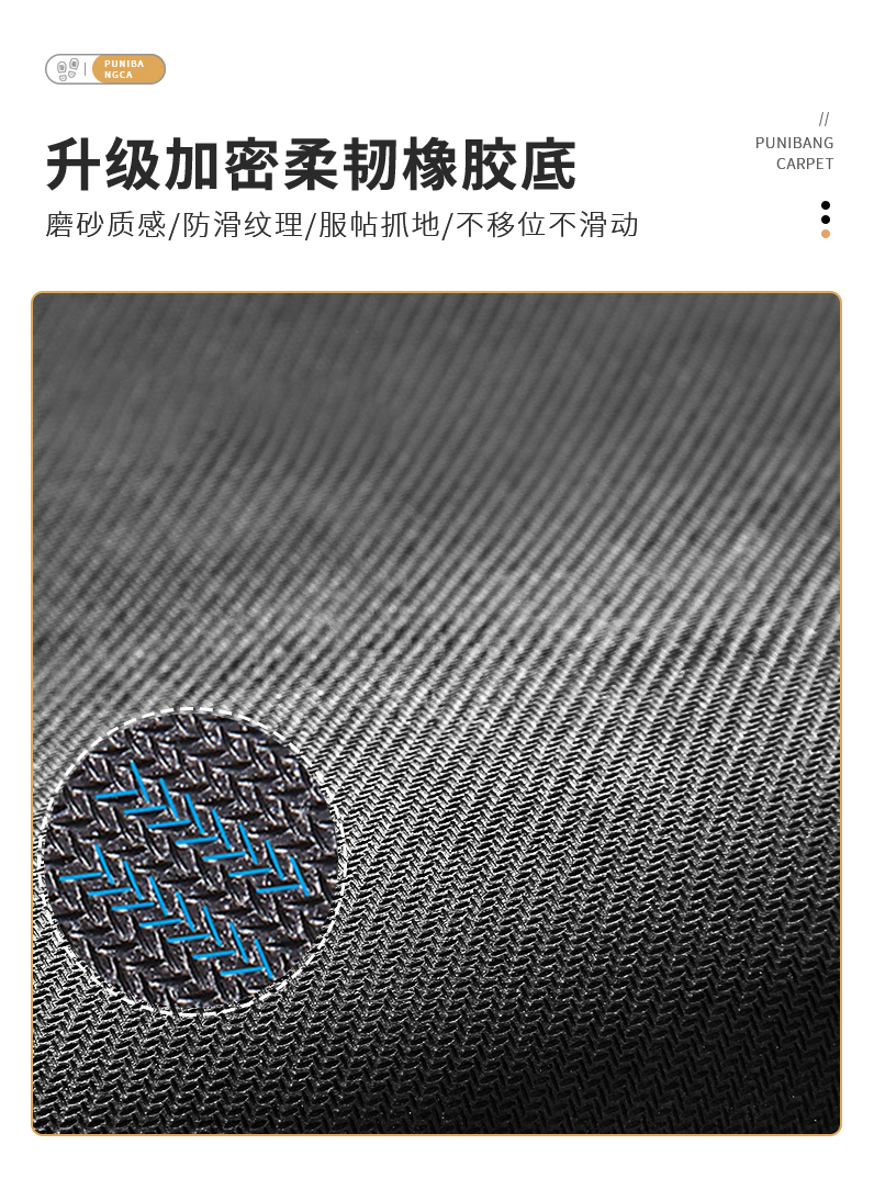美式キッチン専用マット 厚手の吸水防滑で油汚れも安心