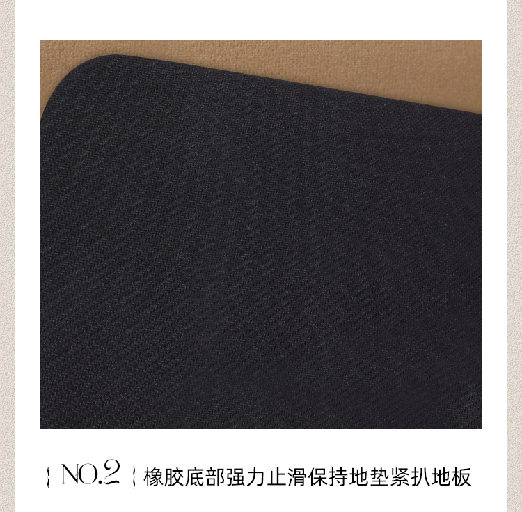 赤いキッチン用マット新年仕様滑り止め抗油汚れの便利な足元マット
