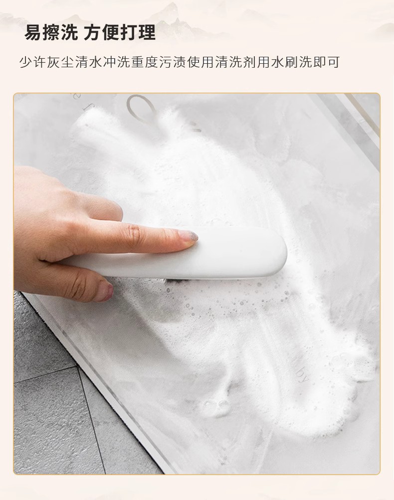 キッチン専用の防水防油マット掃除不要で滑り止め効果抜群の吸水性カーペット