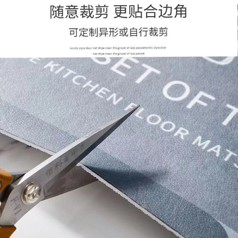 キッチン用防水マット 日差しに強く滑りにくい お手入れ簡単でカットも自由