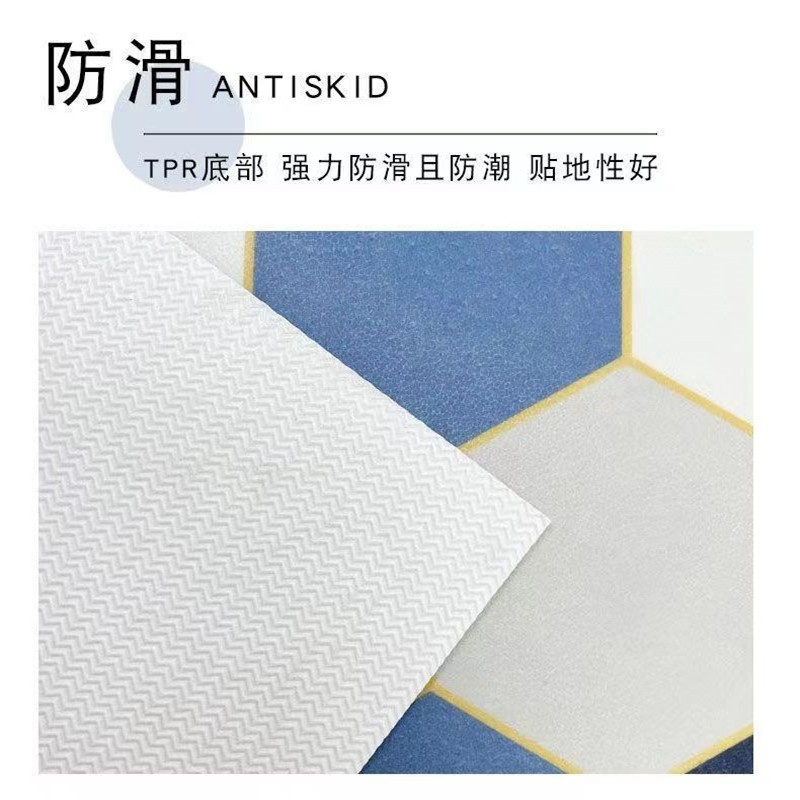 キッチンで使える防水防滑マット お手入れ簡単なPVC製 マットで快適空間を実現