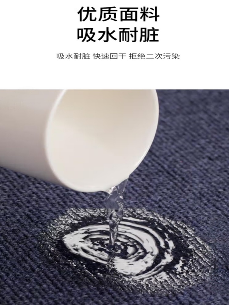 厚手のキッチン用マット 玄関にぴったり 防滑でお手入れ簡単 自由にカットできる便利アイテム