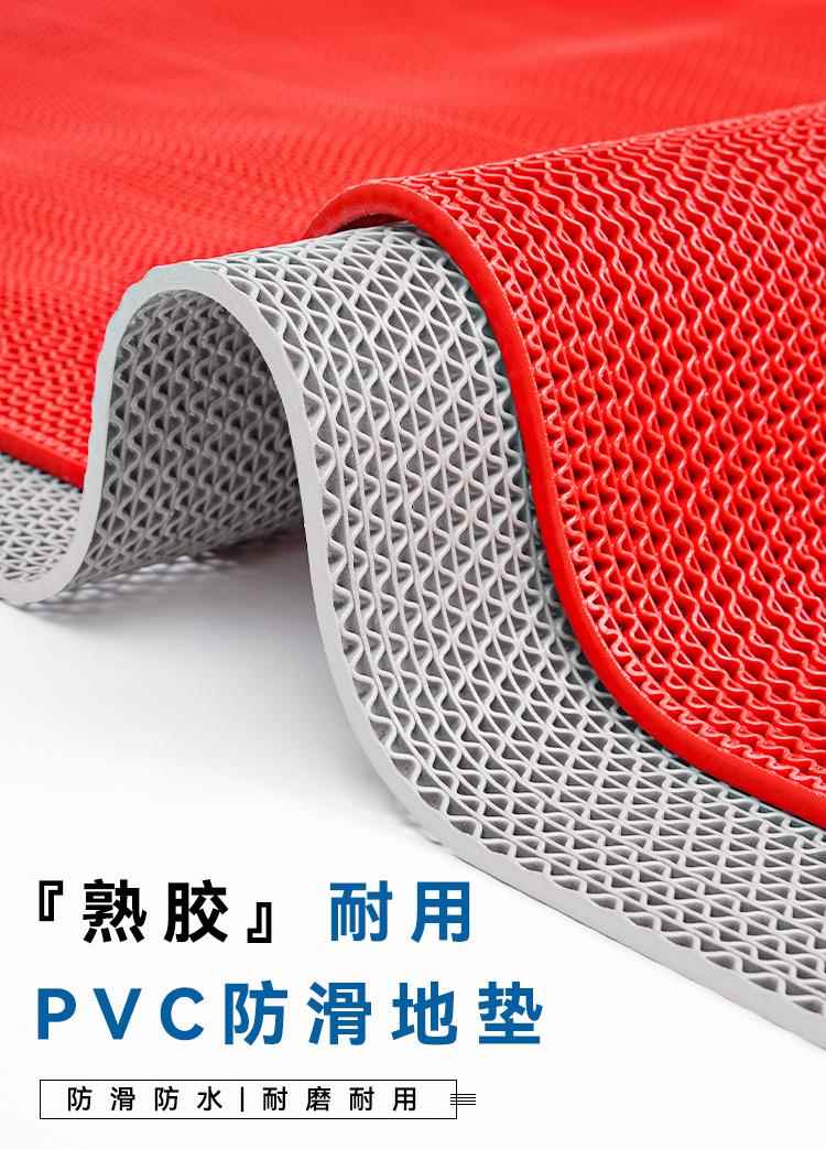 オフィスの入口にキッチンマットを設置して滑り止め効果を楽しむ