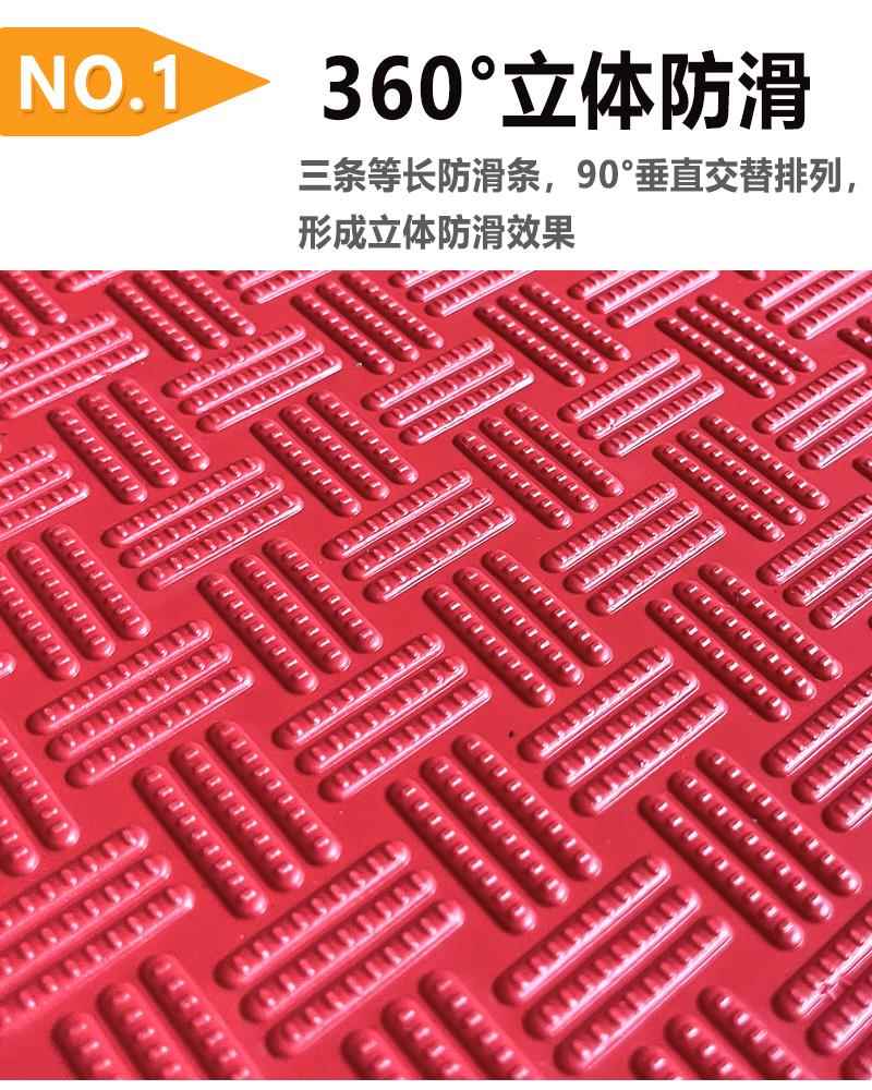 特厚牛筋防滑マット防水キッチン用室外階段マット