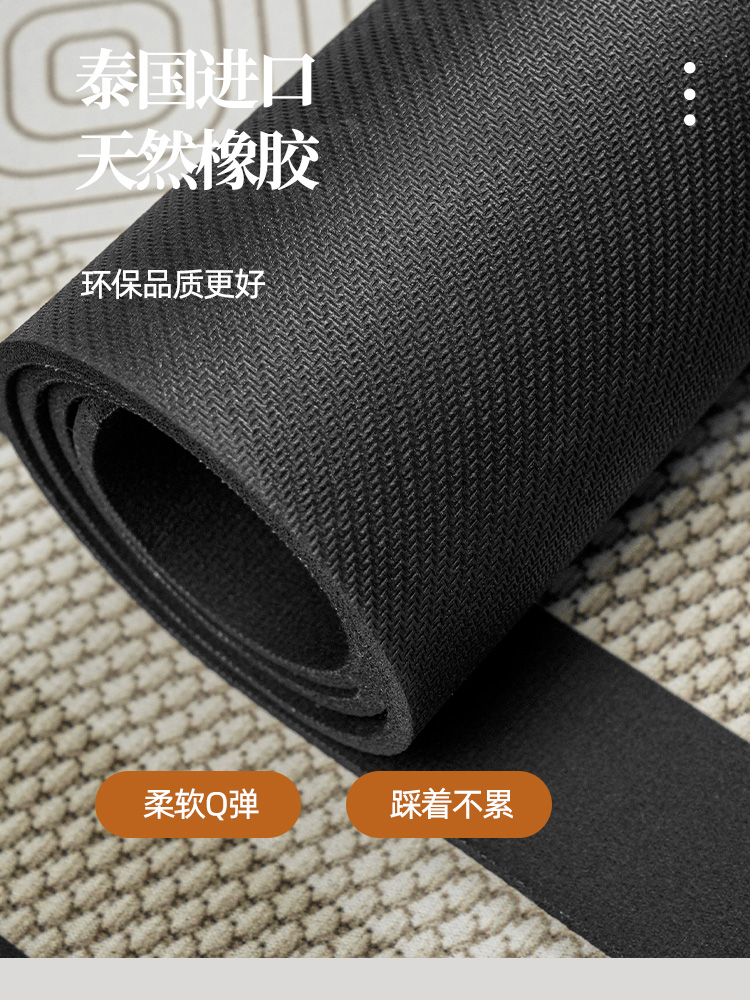 高級キッチン用防滑マット 汚れに強く水分吸収 クリーニング簡単