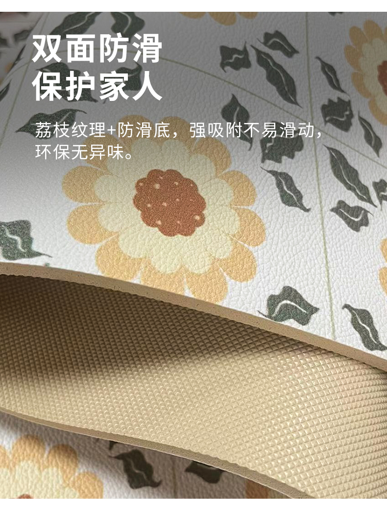 キッチンの油汚れを防ぐマット 防水で簡単お手入れ 家庭用の耐久性マット