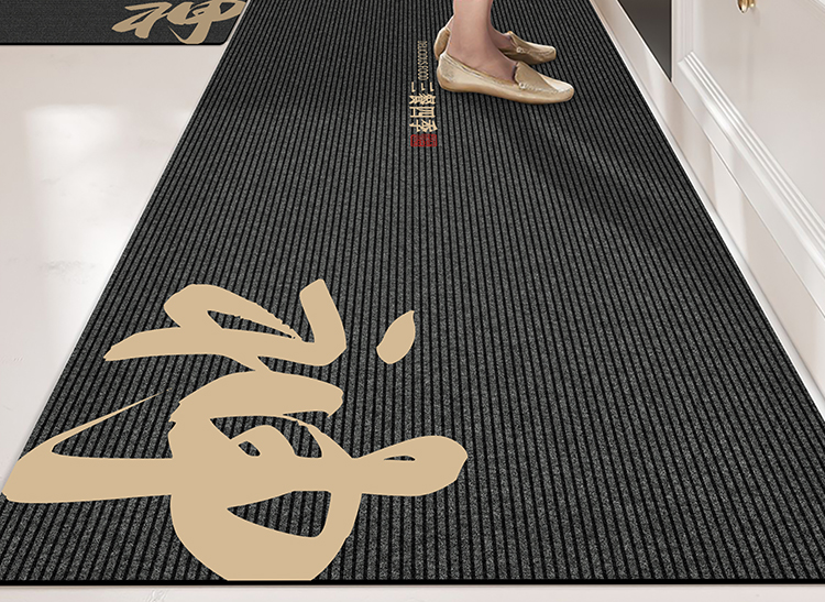 キッチン用マット 高級感ある防油防滑 吸水性抜群でお手入れ簡単