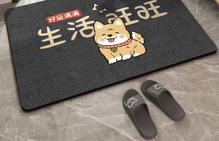 吸水性抜群の浴室用マット 防滑対策も万全 キッチンでも使える速乾タイプ