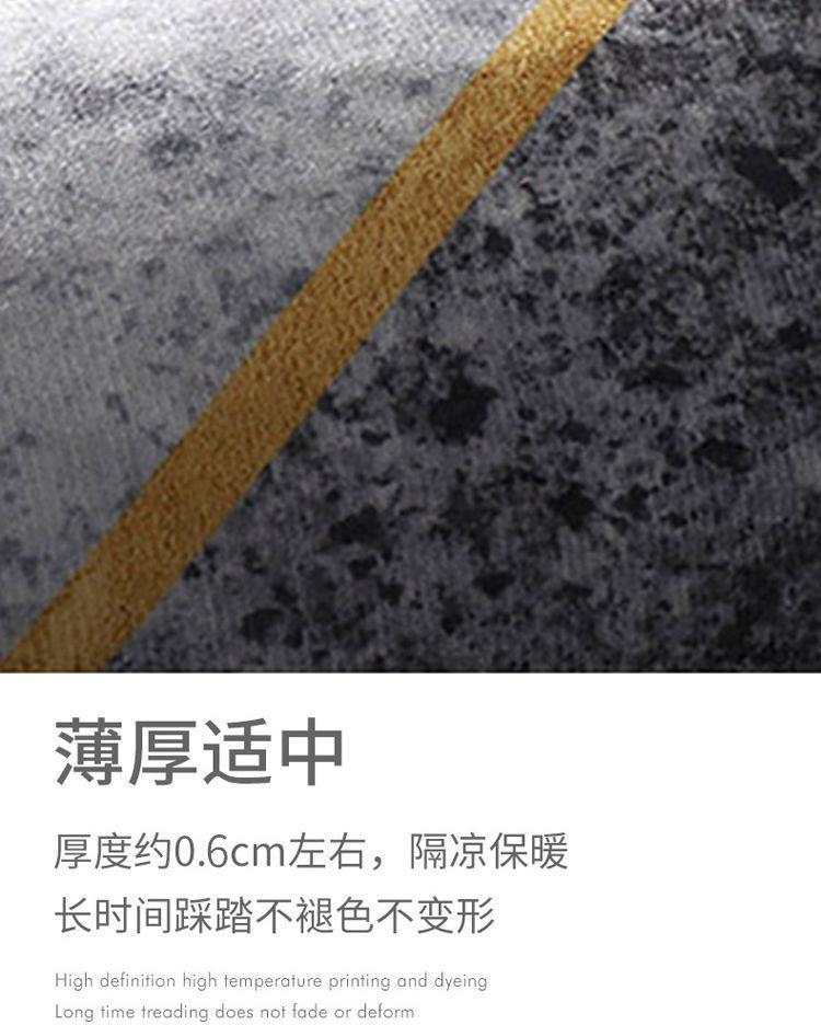 吸水性抜群のキッチンマット 汚れに強い長方形タイプ 滑り止め機能付き