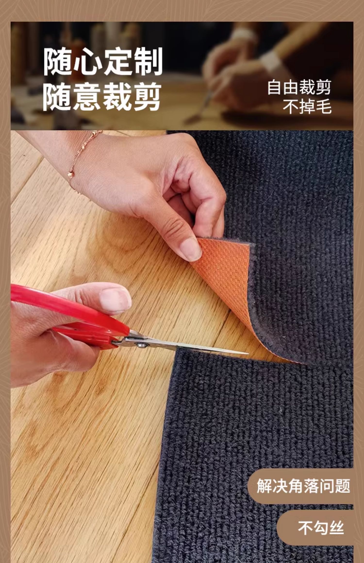 キッチン用防滑マット 防油防水でお手入れ簡単 新作長さ調整可能 2025年モデル