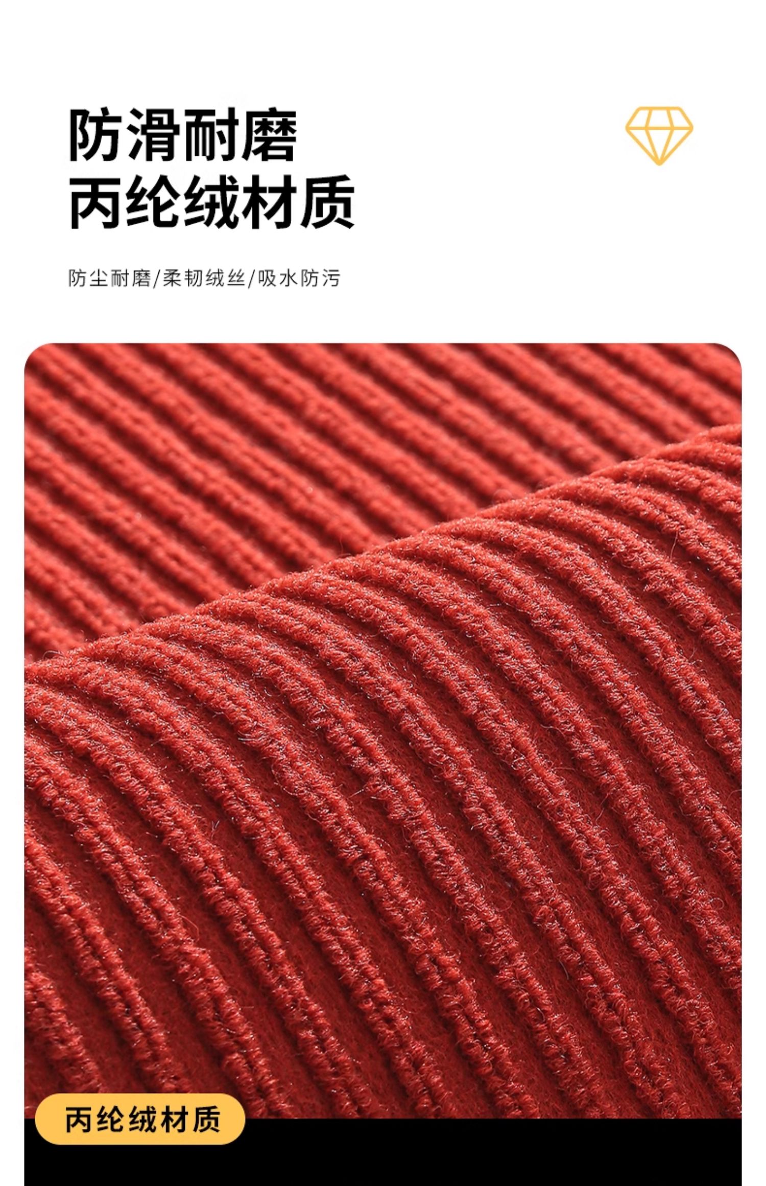 キッチンに最適な防滑マット 吸水性抜群で油汚れも防ぐ 家庭用玄関マット