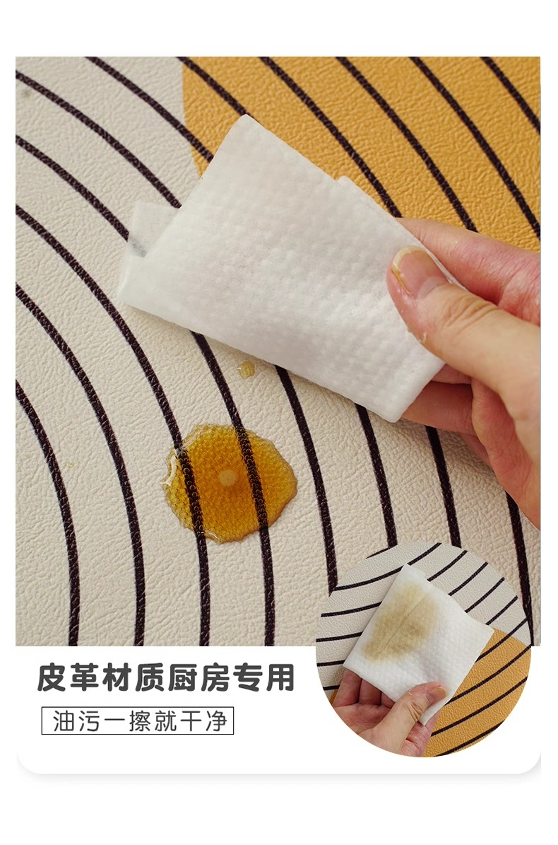 キッチン専用の防水防滑マット2025新作汚れに強くお手入れ簡単