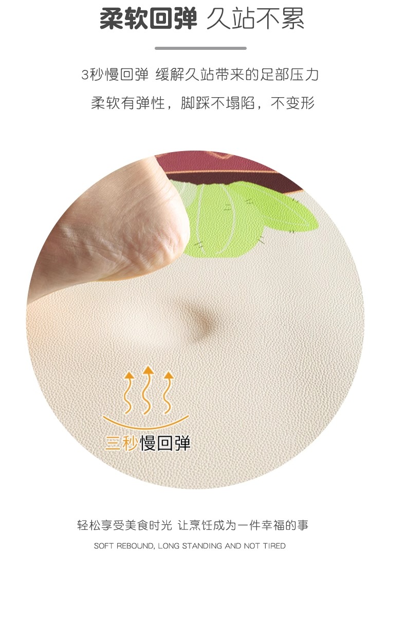 キッチン専用の防水防滑マット2025新作汚れに強くお手入れ簡単