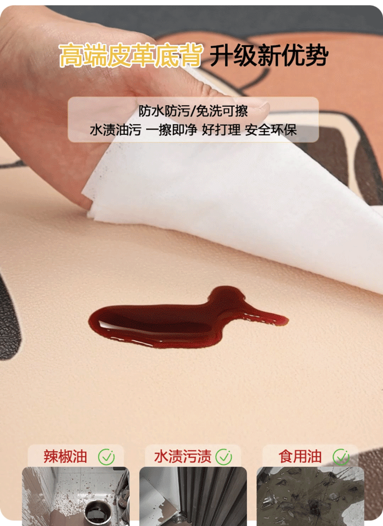 キッチンで使える防水防油のマット 汚れを気にせず快適な空間を実現