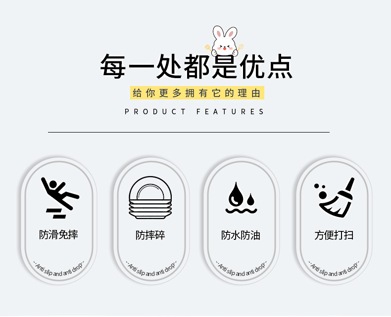 キッチン専用マット2025新登場滑り止め防油抗汚れ吸水性抜群の便利アイテム