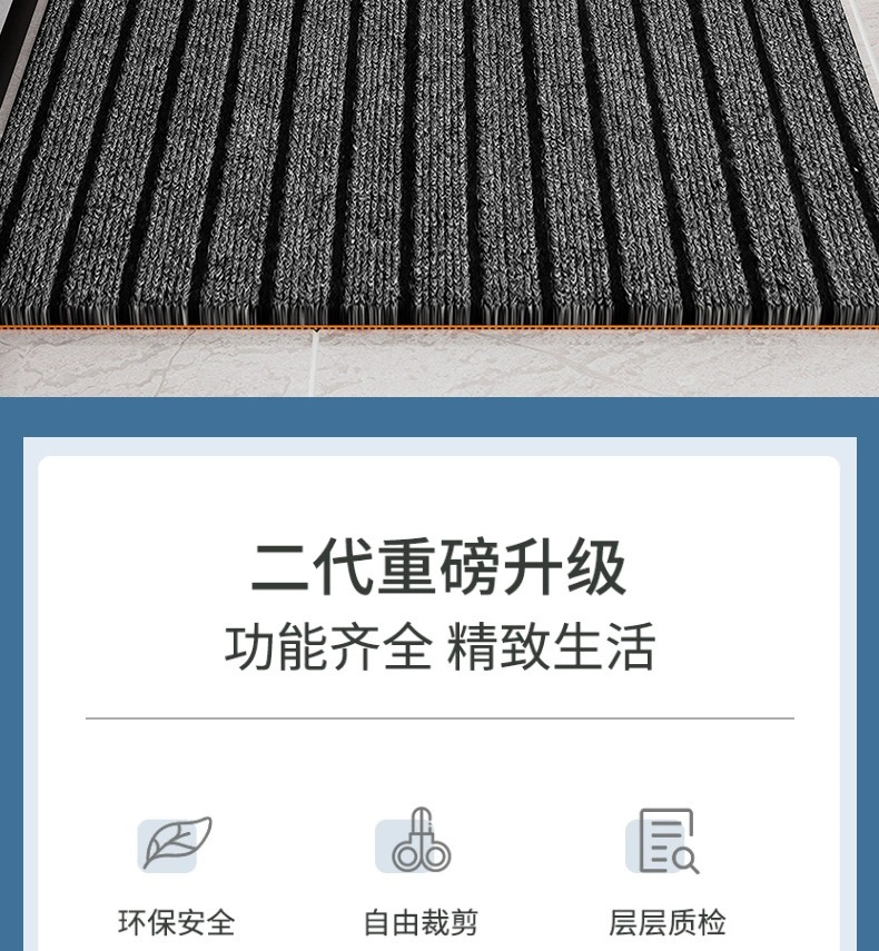キッチンのための滑り止めマット 吸水防油で清潔を保つ万能マット