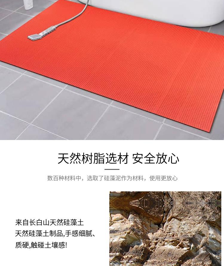 厚手の牛筋浴室用防滑マット耐磨性のキッチン用防油ゴムマット屋外用防水日焼け防止マット