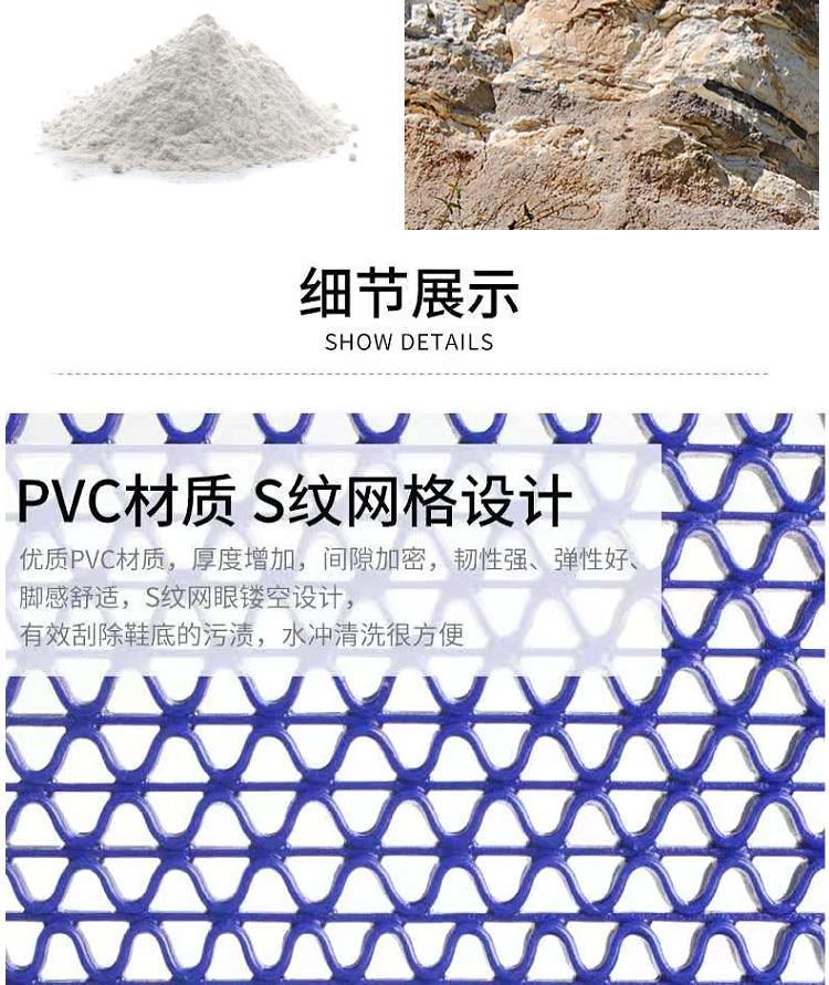 厚手の牛筋浴室用防滑マット耐磨性のキッチン用防油ゴムマット屋外用防水日焼け防止マット