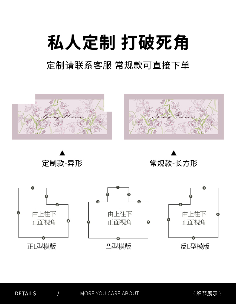 キッチン専用防滑マット 汚れに強いPVC製 さっと拭くだけの簡単お手入れ