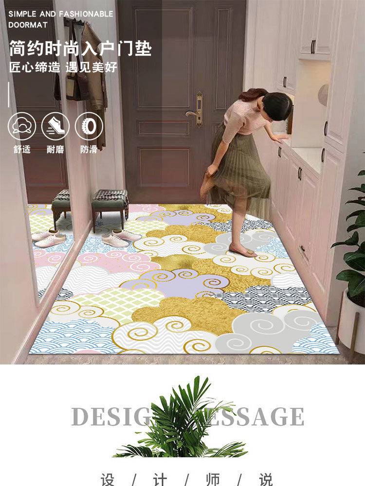 キッチンに最適な硅胶マット掃除不要の玄関マットで快適空間を実現