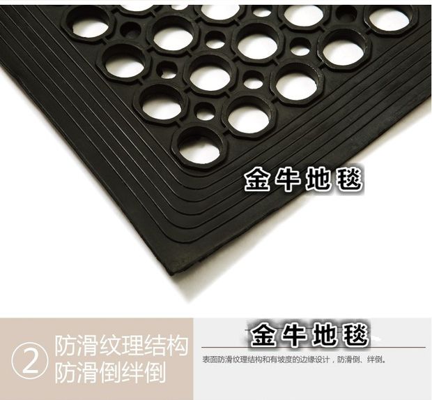 商用キッチンに最適な防滑マット 油や水を弾く高性能設計 シンプルでおしゃれなデザイン