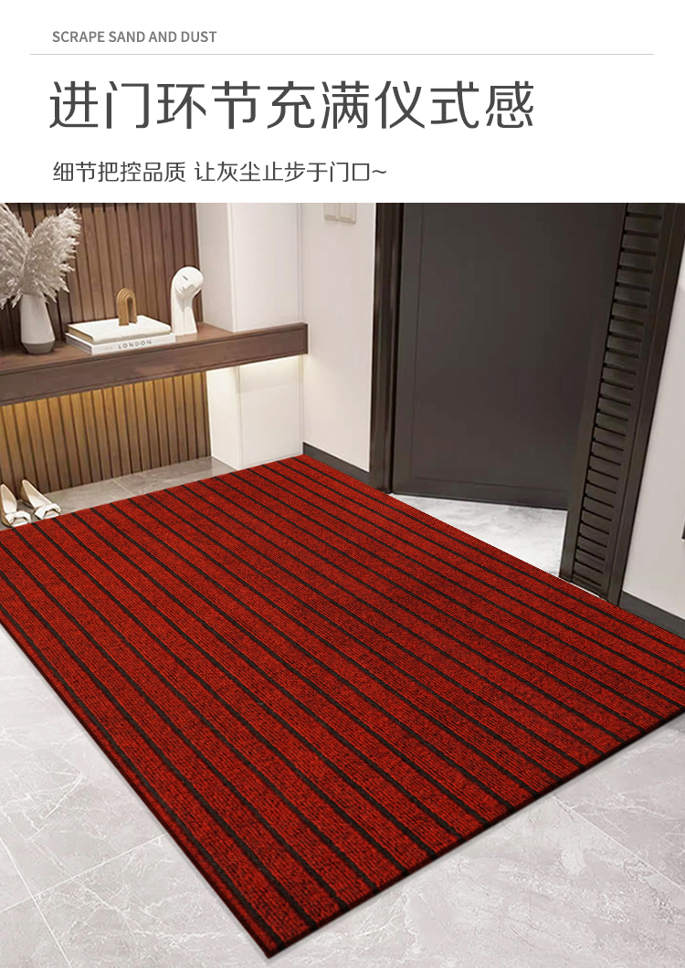 キッチンの入り口に最適な防滑マットで水分を吸収し清潔を保つ