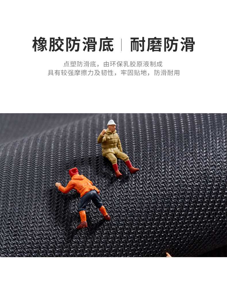 キッチンマット 汚れを寄せ付けない すべり止め効果 吸水吸油の長方形デザイン