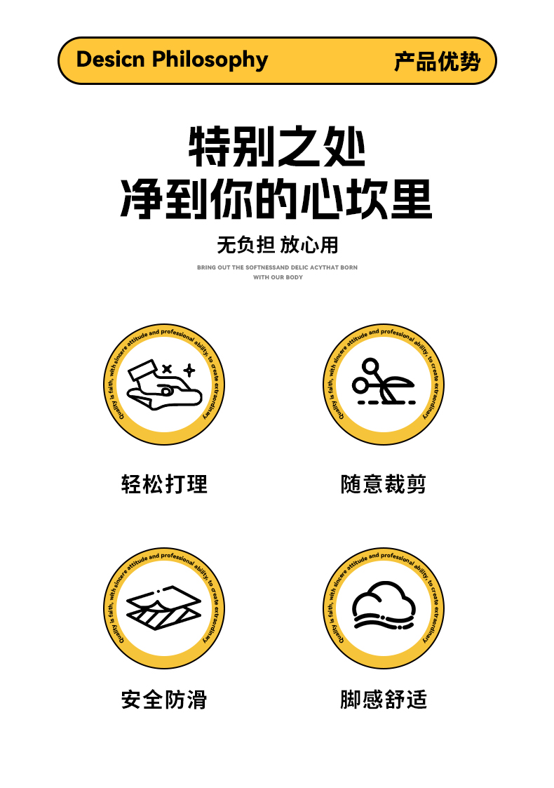 2025年新作キッチンマット防油防水汚れに強いお手入れ簡単なPVC製