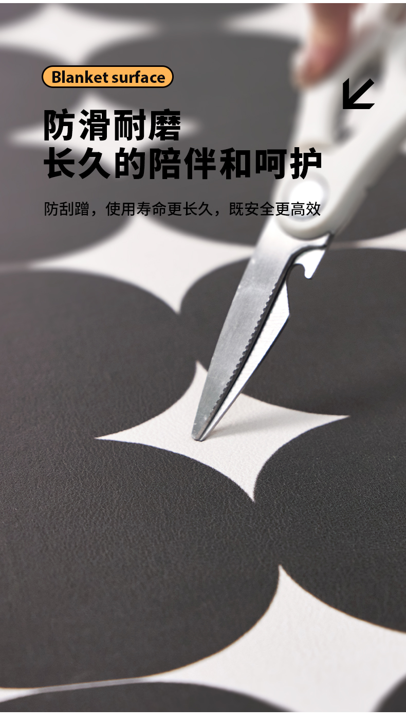 2025年新作キッチンマット防油防水汚れに強いお手入れ簡単なPVC製
