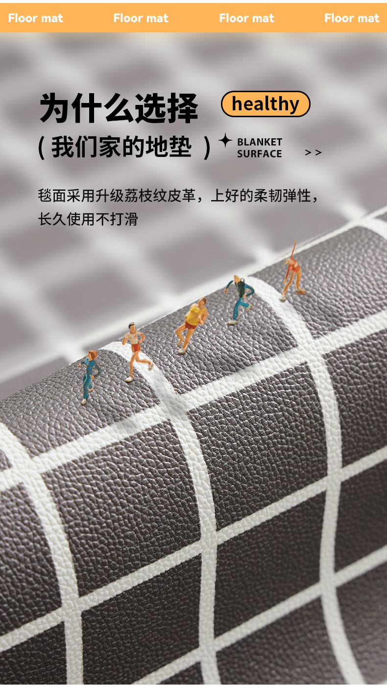 2025年新作キッチンマット防油防水汚れに強いお手入れ簡単なPVC製