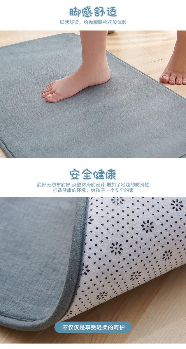 キッチン用防油マットと吸水性の高いバスマットで快適生活
