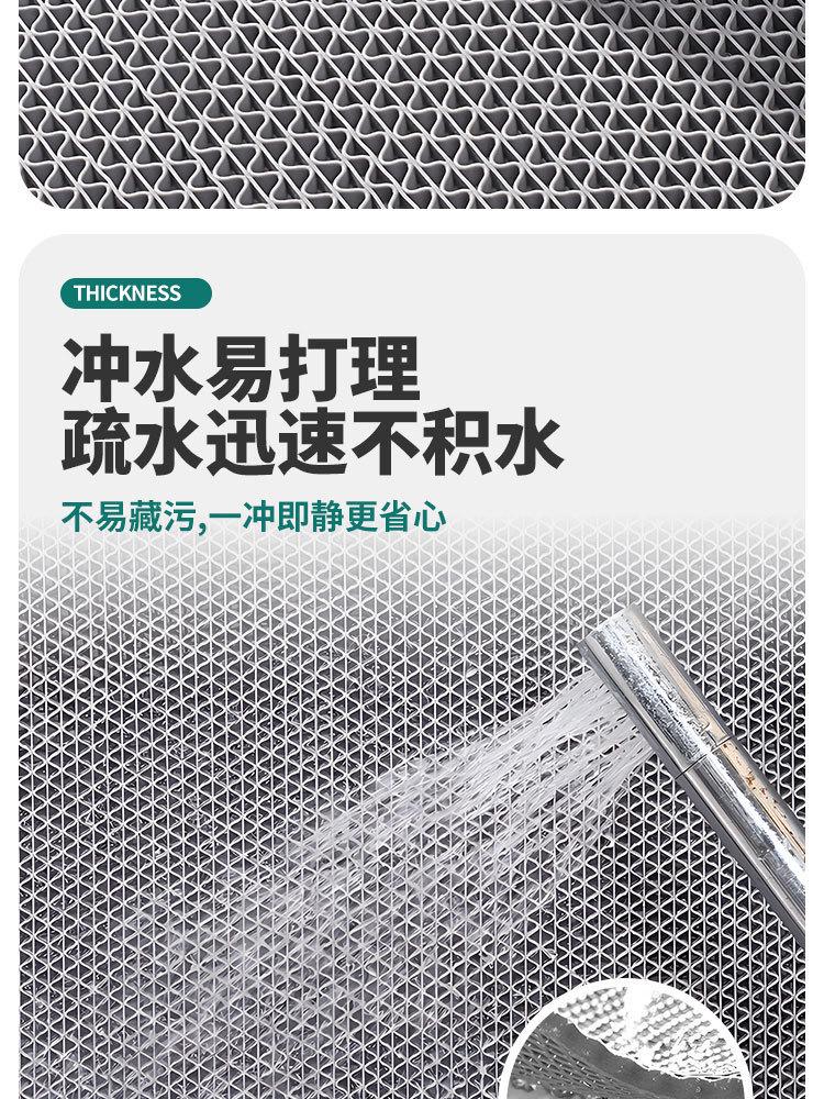 厚手の防滑マット キッチンや浴室に最適 便利な隔水機能で快適空間