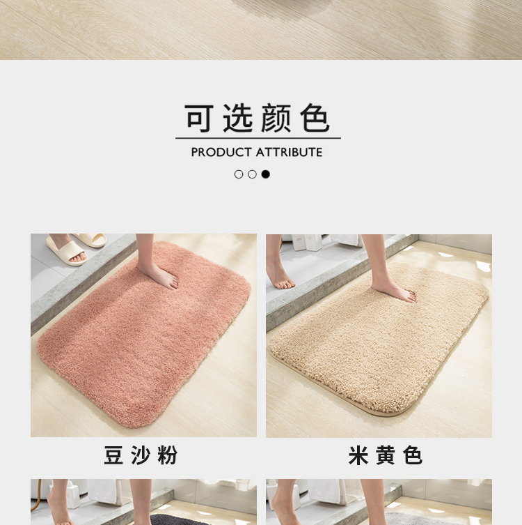 キッチンにぴったりな防滑マット 快適な足元を実現する吸水性マット