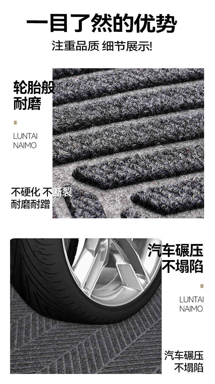 キッチンにぴったりのマット おしゃれで吸水性抜群の玄関マット