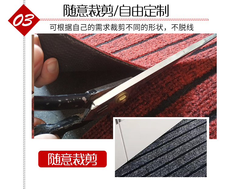 新作キッチンマット防滑吸水性抜群の厚手デザイン家庭用オリジナル
