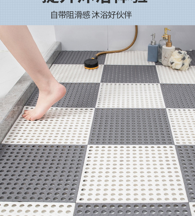 キッチンやバスルームに最適な洗浄簡単なマットで快適空間を実現