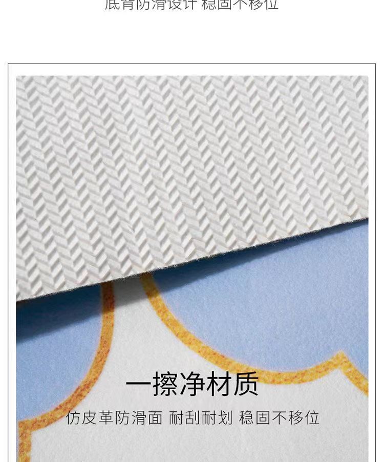 PVC製キッチンマット 撥水防滑で安心の家庭用マット 玄関にも最適