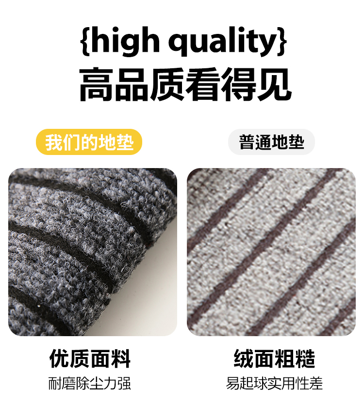 キッチン用吸水マット滑り止め付き衛生的な入室マット