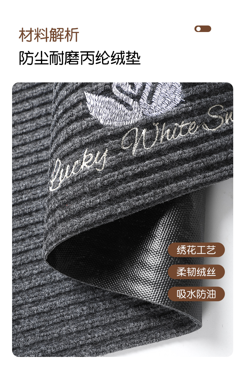 キッチンで大活躍の防滑マット 汚れを防ぎ水を吸収する万能マット