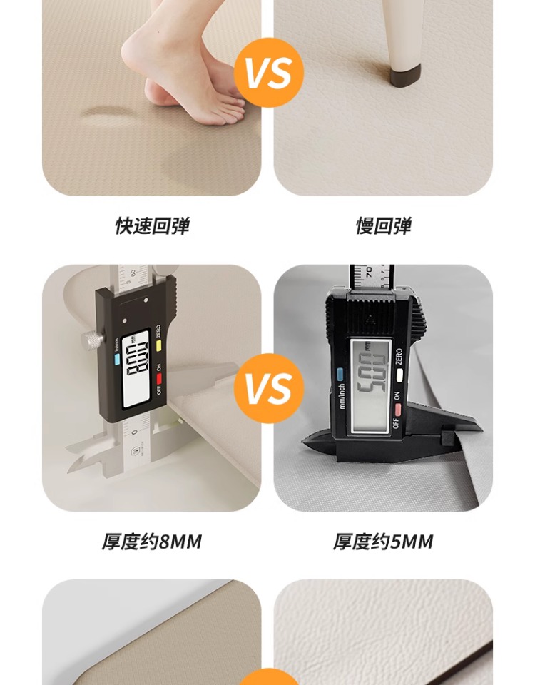防水抗疲労キッチンマットお手入れ簡単厚手滑り止め